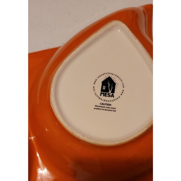 Mesa Owl Eyes Ceramic Divided Serving Dish Vintage Retro Mesa Home Products - Picture 5 of 5